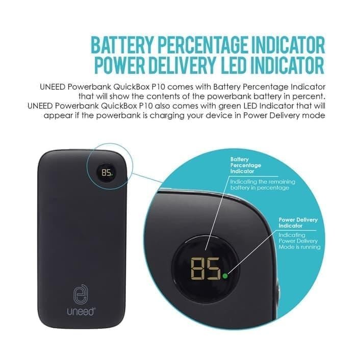 UNEED UPB102PD Powerbank
