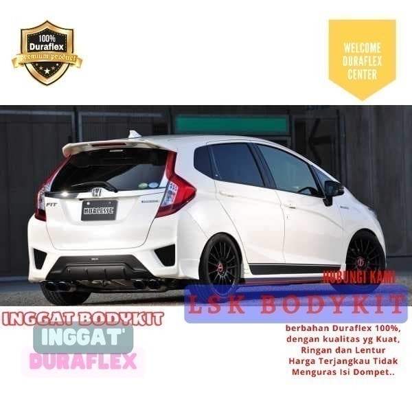 Aksesoris Bodykit Difuser Honda Jazz Noblles Gk5