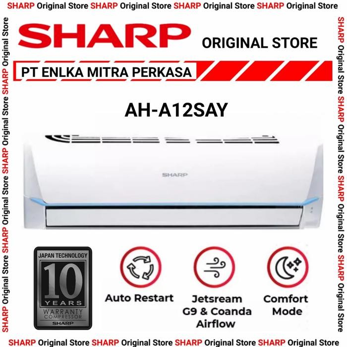 SendToday- Ac Sharp Ah - A 12 Say 1,5 Pk Thailand Ac Sharp Ah-A12Say Unit Only