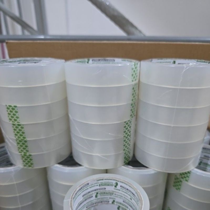 

Isolasi/Solatip Goldtape kor hijau 1inch 24mm x 60yard (1dus = 144pcs)