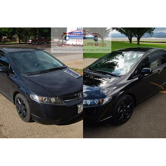 Pembersih / Semir Hitam Ban Mobil & Lapisan Plastik Mobil - TURTLE WAX