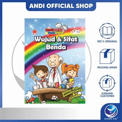 Penerbit Andi - Buku Komik Sains Bocah Pintar: Wujud Dan Sifat Benda