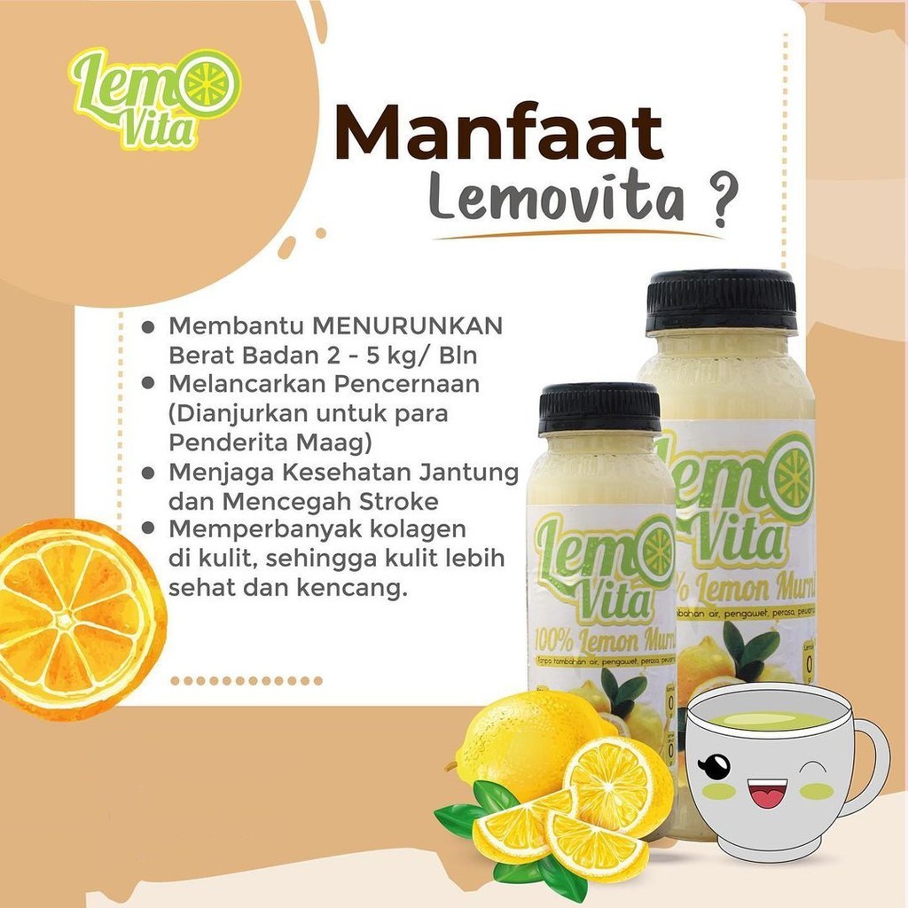 

Sari Lemon Murni Untuk Diet Detox dan Antioksidan