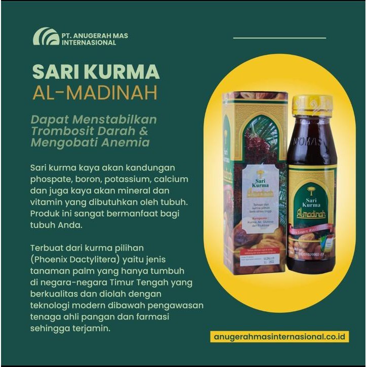 

Sari Kurma Al-Madinah 365GR - Sari Kurma Madinah Original - Sari Kurma Al Madinah Kualitas Tinggi