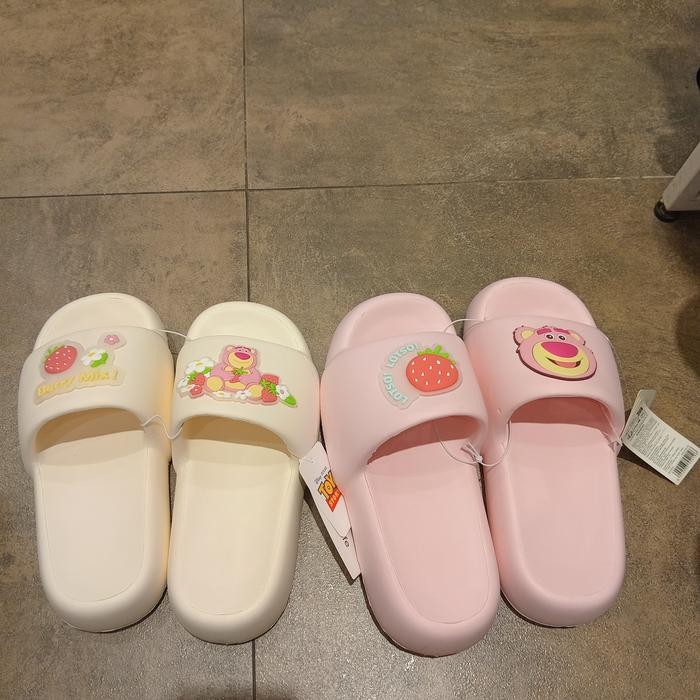 Sandal Cantik Lotso Miniso-Disney Fruits Theme Collection Bath Slipper