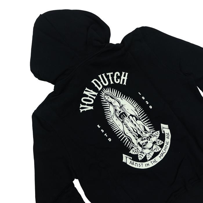 Von Dutch Zipper Hoodie 1364 Black