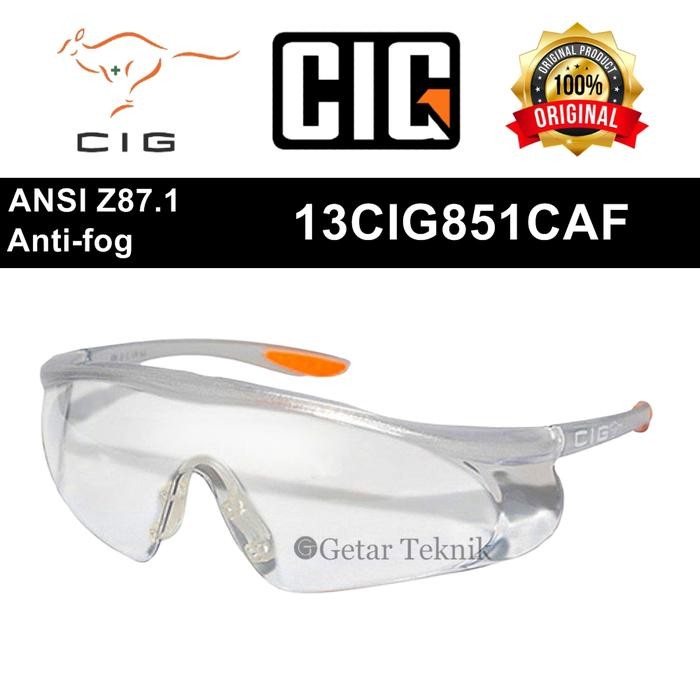 Kacamata Safety CIG 13CIG851CAF Cobia Clear Lens - Safety Glasses