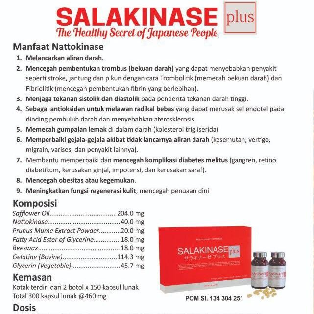 (BestSeries) Salakinase Plus 1 botol