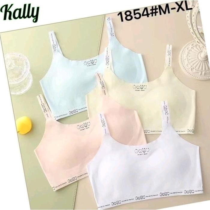 CuteKids- Miniset / Bra Remaja Kally 1854 - Seamless - Tanpa Kawat - Busa Tipis