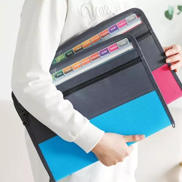 

Ready- Folder File 13 Pocket / Map File Ukuran A4 Untuk Penyimpanan Dokumen