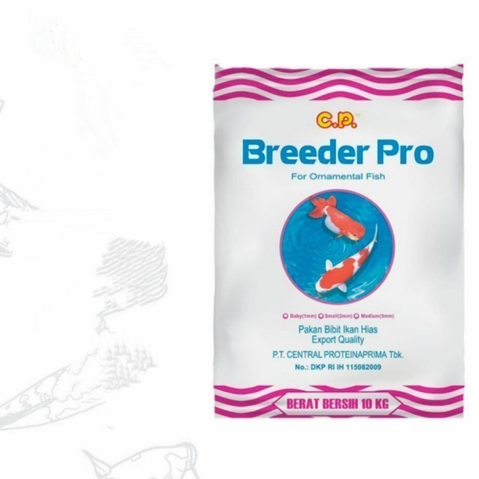 Makanan Ikan Cp Breeder Pro Ikan Koi 10Kg