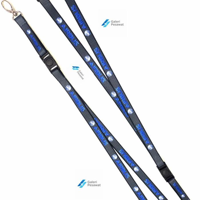 

Ready- Lanyard / Gantungan Id Card Airbus Carbon