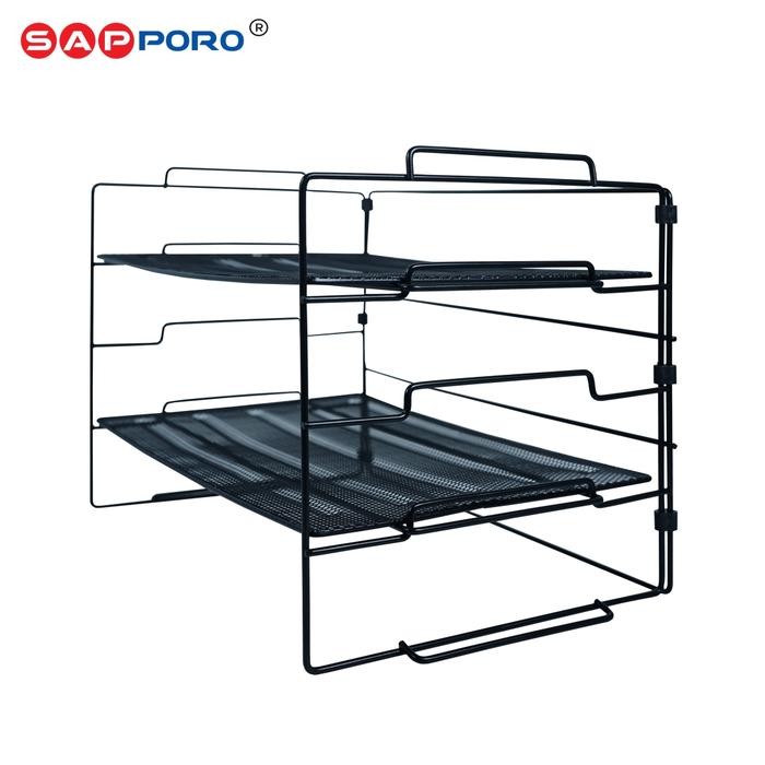 

Sapporo Hein - Rak Dokumen File Rack Document Shelf Organizer