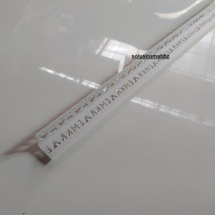 85CM SIKU WALLANGLE ACIAN LUBANG CORNER BEAD L25 PVC SUDUT WALL ANGLE