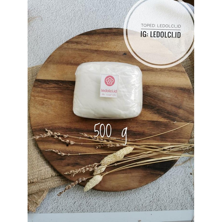 

InstanTanyadulu- TERMURAH!FONDX VANILLA VIRGIN WHITE FONDANT VANILLA REPACK 500 GR 1 KG