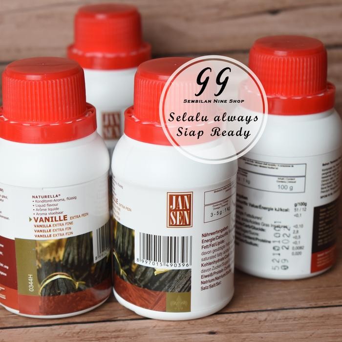 

InstanTanyadulu- Jansen Vanilla Extract 100 gram