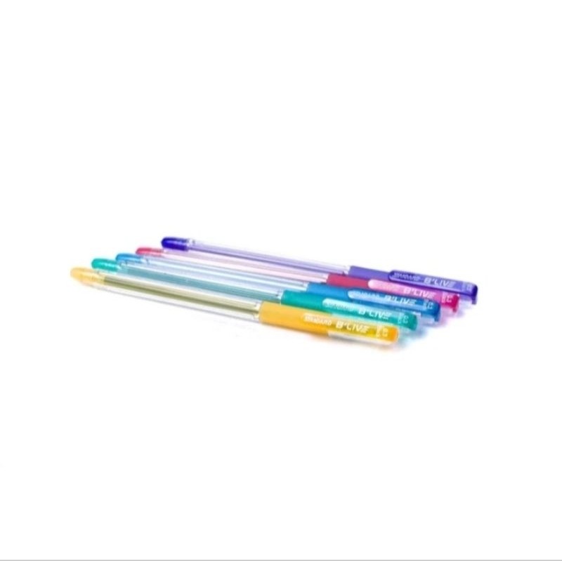 

Ballpoint Standar B'LIVE 0.3 1pak isi 12 pcs