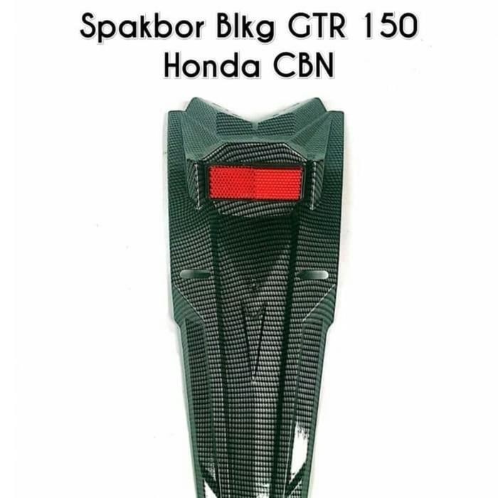 COVER SPAKBOR BELAKANG SUPRA GTR 150 CARBON NEMO