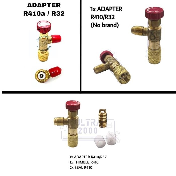 ADAPTER NEPEL R410 R32 / CHARGING VALVE CONNECTOR