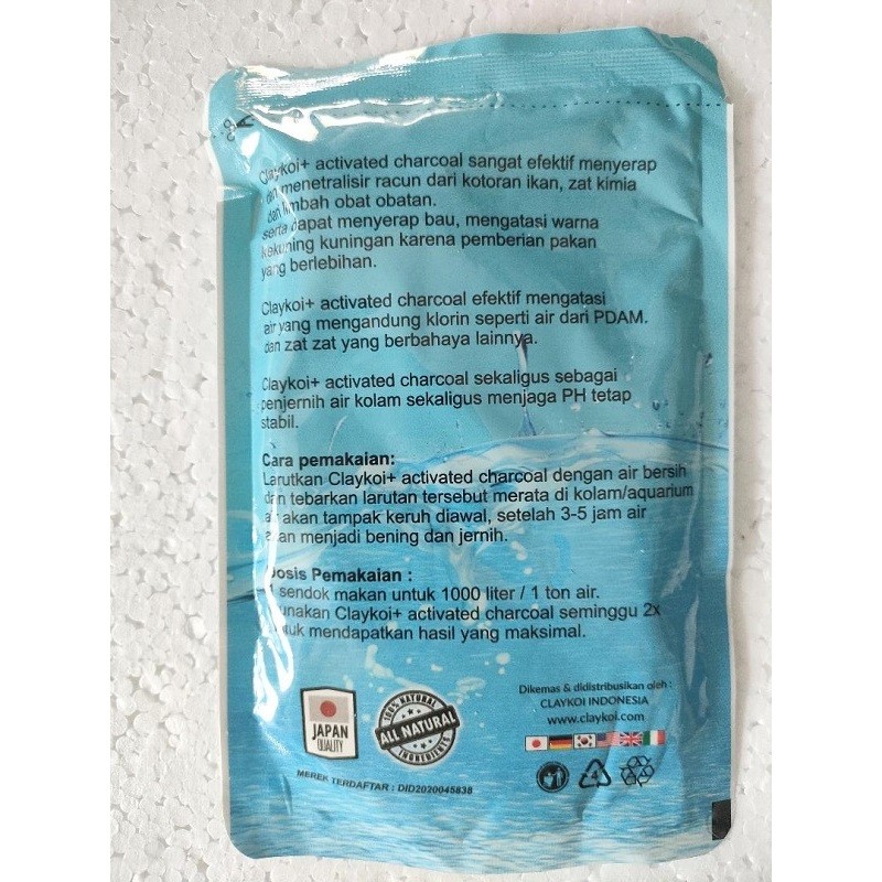 clay koi plus bacteria starter penjernih kolam bakteri starter kolam