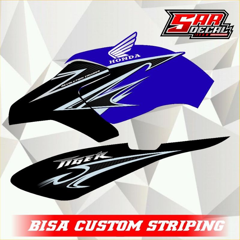 STRIPING TIGER REVO - STRIPING TIGER VARIASI TERBARU - STRIPING TIGER BATIK LES TIREV LES TIGER REVO