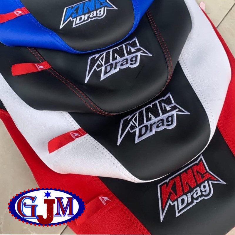 KULIT JOK KING DRAG BORDIR #NMAX#VARIO#AEROX#BEAT#SCOOPY