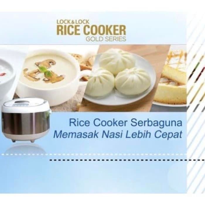 Lock N Lock Rice Cooker Gold Series Original - Asli