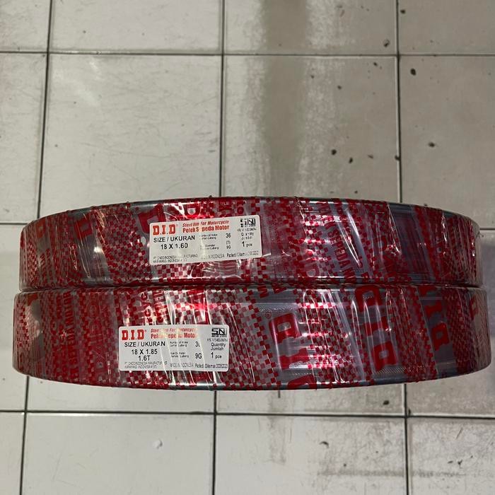 VELG DID KRUM RING 18 UKURAN 160 DAN 185 SEPASANGNG