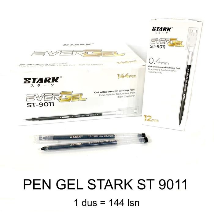

ID PULPEN GEL EVER GEL ST9011 ISI 12 PCS / BOX TINTA HITAM