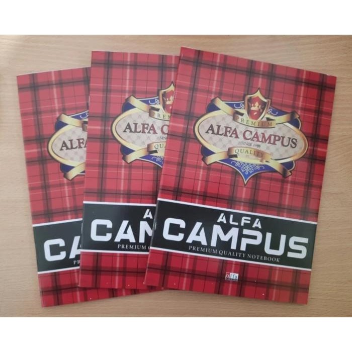 

ID BUKU TULIS BESAR CAMPUS PANJANG PER PACK ISI 10 BUKU