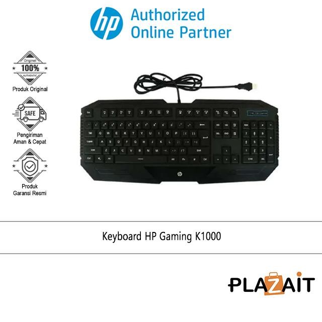 Keyboard HP Gaming K1000 - 100% Original & Baru