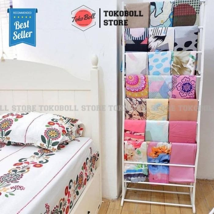 Tempat Penyimpanan Gantungan Jilbab Susun Kerudung Hijab Kerudung