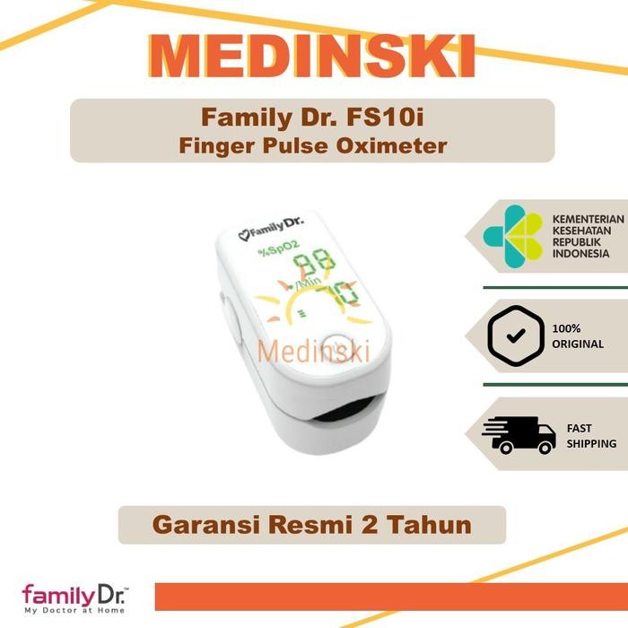 Oximeter Family Dr Pulse Oxymeter Oksimetri Saturasi Oksigen FamilyDr