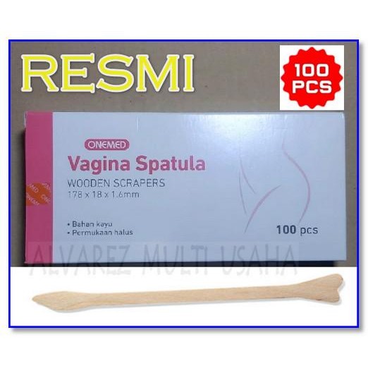 Spatula Pap Smear Kayu/Wooden Ayre Spatulas / Scrapers Serviks