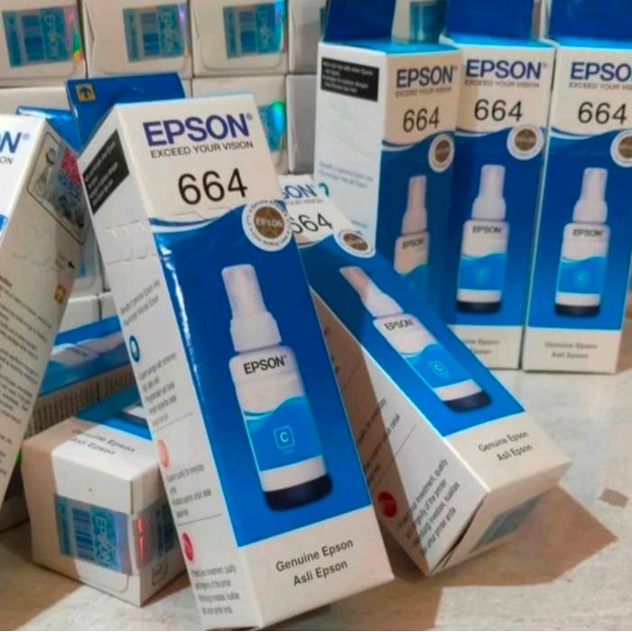 

ID TINTA EPSON 664 ORIGINAL L100/L110/L120 L200/L210/L220 L300/L310 BLACK YELLOW