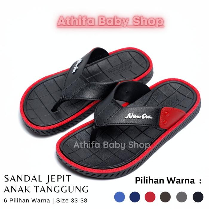 Beboo- Sandal Jepit Anak Laki Cowok Sendal Karet Anak Sd Smp Tanggung 4 5 6 7 8 Tahun 8030