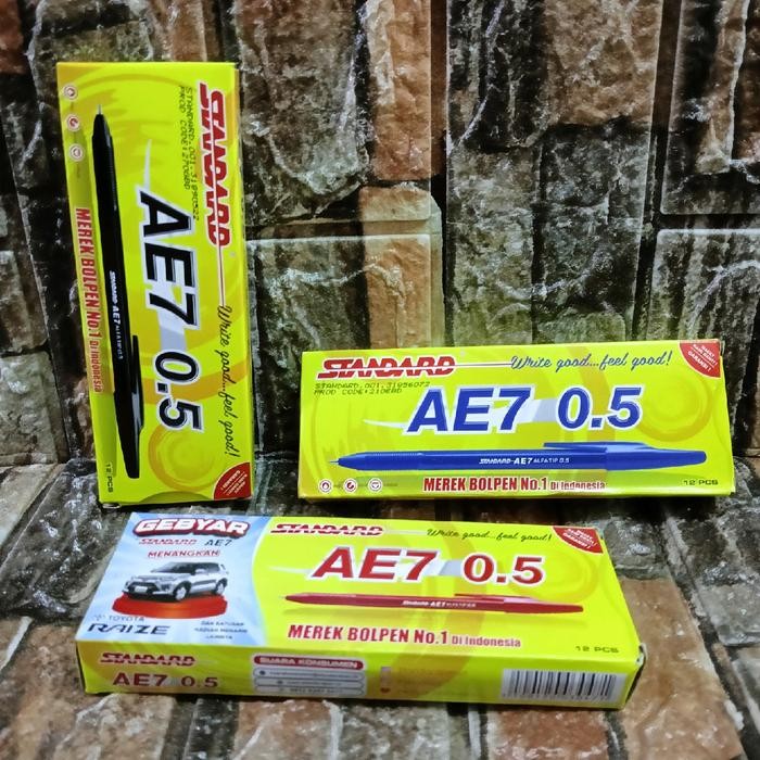 

ID PULPEN STANDAR AE 7 0,5MM (12PCS) TINTA SEMI GEL - KEMASAN 12 PCS STATIONERY