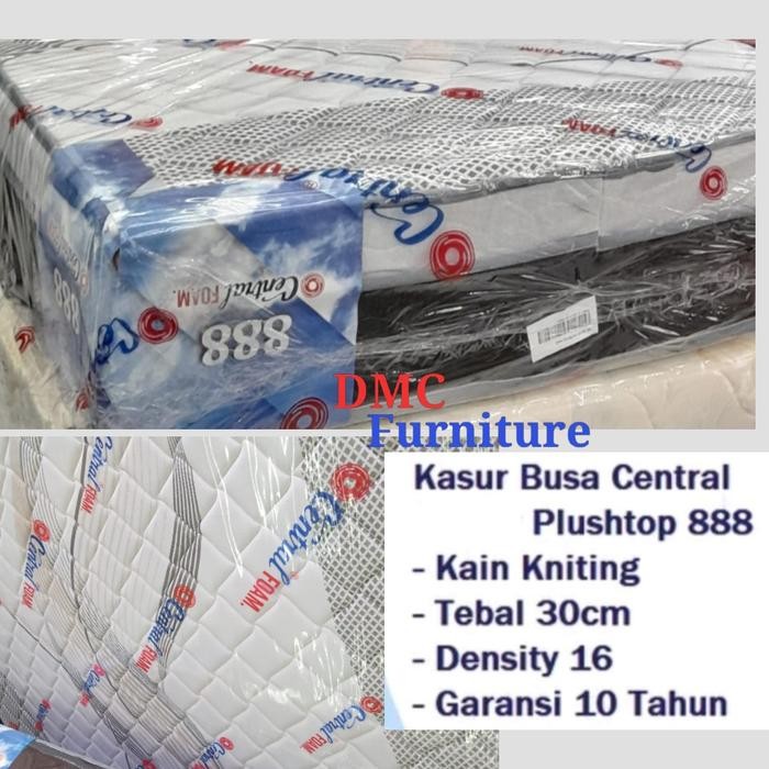 Kasur Busa Central 160x200 Plustop Tebal 30 cm Garansi