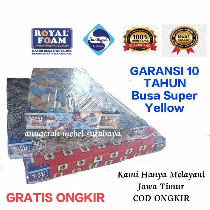 Kasur Busa Royal Foam Platinum Tebal 14 Garansi 10 Tahun [JAWA TIMUR]