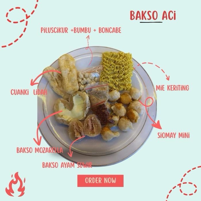 

BAKSO ACI MOZARELLA + AYAM SUWIR ( SPESIAL KHUSUS HARI INI )