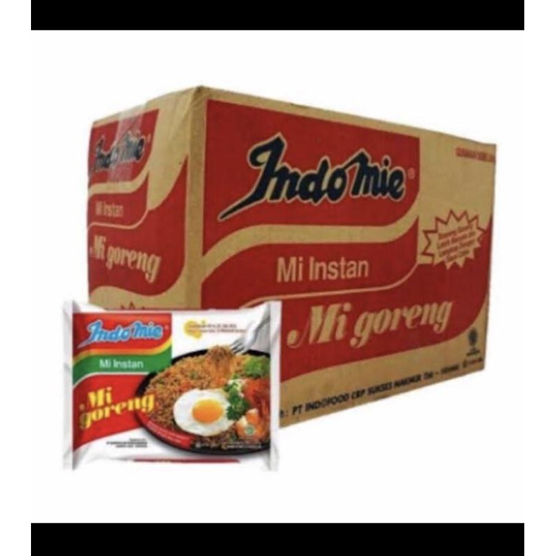 

INDOMIE GORENG (1 DUS 40 PCS) [GOJEK / GRAB ONLY]