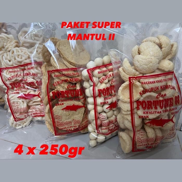 

PAKET SUPER MANTUL II MIX 4BKS KEMPLANG( SANGGUL, KULIT, GETAS, MANGKOK)