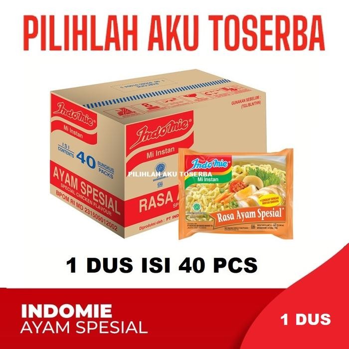 

MIE INSTANT INDOMIE REBUS AYAM SPESIAL - ( HARGA 1 DUS )