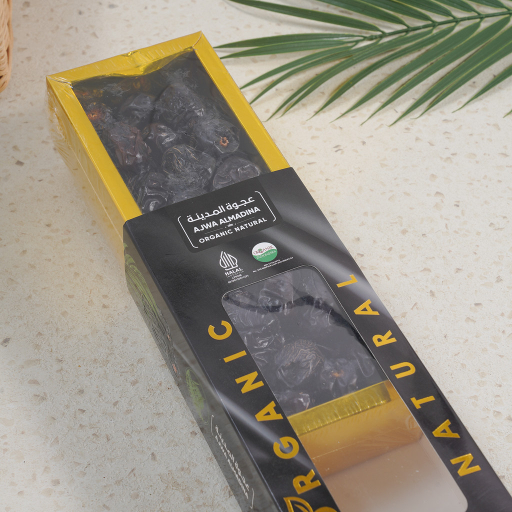 

Kurma Ajwa Organik Castle Farm Impor Impor 500 gram