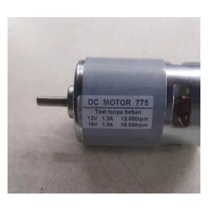 Motor DC High Torsi Motor 775 Motor DC 775 12V High Speed Torsi Motor Gerinda Motor Bor