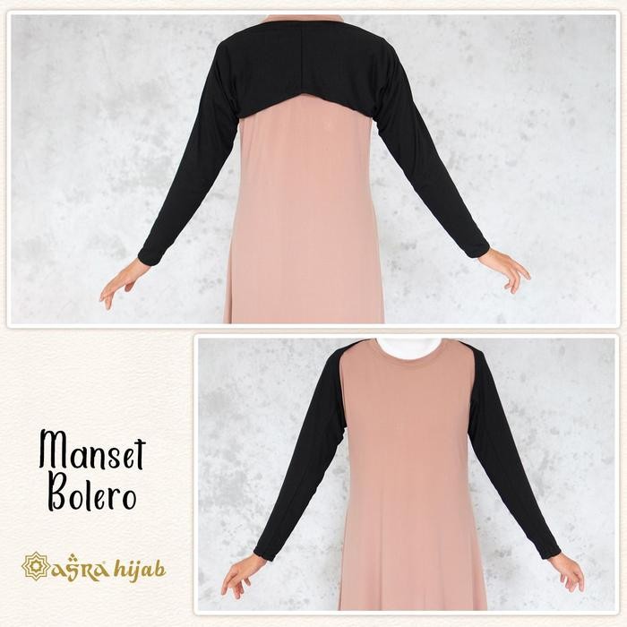 Elhijab- Manset Tangan Panjang Bolero Bahan Kaos Rayon - Asra Hijab Official