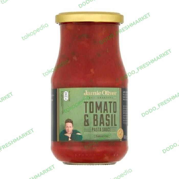 

Promo Terbatas Jamie Oliver Tomato & Basil Pasta Sauce 400Gr