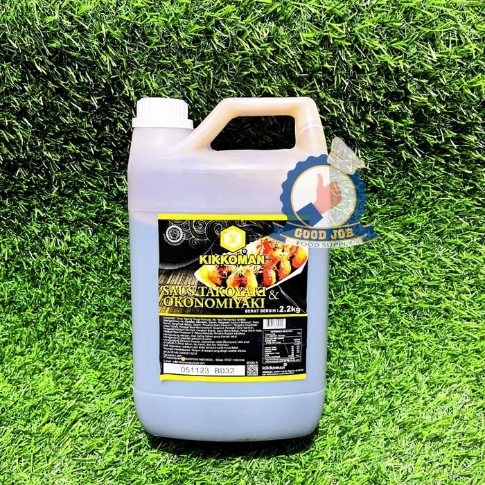 

Best Seller Kikkoman Takoyaki Sauce2,2 Kg Halal - Saus Topping Takoyaki & Okonomiy