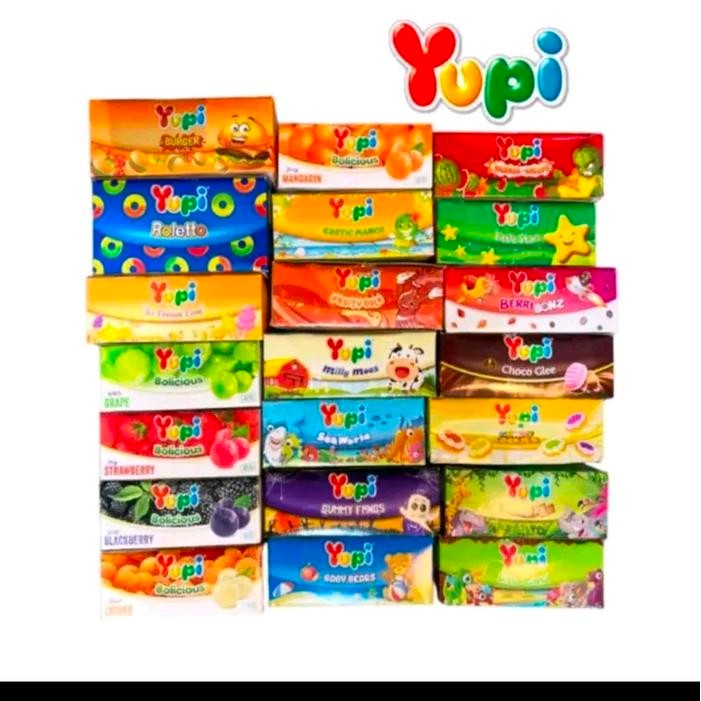 

Ready 1Dus 12Box Permen Yupi Campur (1Box Isi 24) Halal