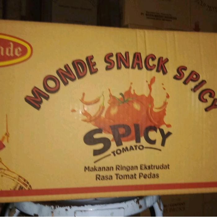 

Promo Terbatas Monde Snack Gold/Spicy 60Gr 1Dus [30 Pcs] Exp April 2026